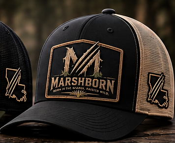 MARSHBORN modern hat — original design concept