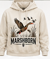 MARSHBORN womens blackbelly hoodie concept mockup