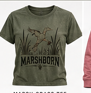 MARSHBORN womens grass concept mockup