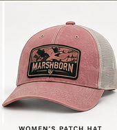 MARSHBORN womens patch hat concept mockup
