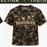 MARSHBORN youth flyway concept mockup