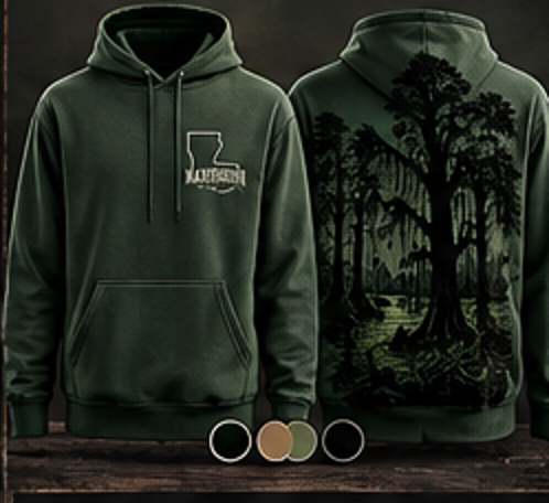MARSHBORN HD4 Cypress Shadow concept mockup; not final production artwork