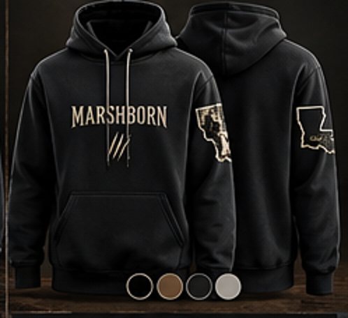 MARSHBORN HD6 MARSHBORN Classic concept mockup; not final production artwork