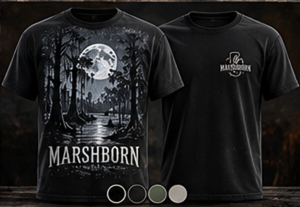 MARSHBORN T10 After Dark concept mockup; not final production artwork